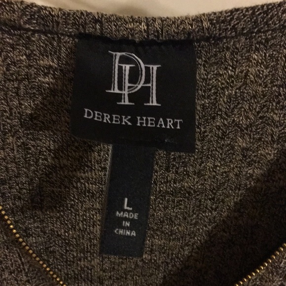 Gray long sleeve dress - Picture 3 of 5